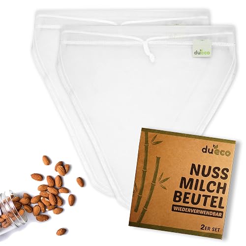 DuEco Nussmilchbeutel, 2 Stück
