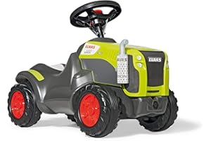 ROLLY TOYS- Claas Xerion Mini Tractor Corre pasillos, Color Gris/Verde (Franz Schneider GmbH 132652)
