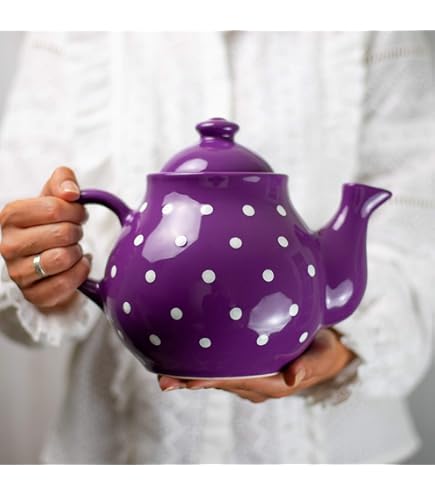 City To Cottage Pot à Sucre En Céramique Peint à La Main Avec