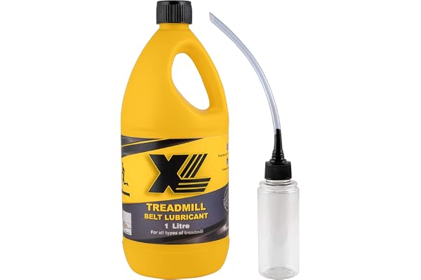 XL Premium Silicone Oil Lubricant for Treadmill Belt 1 LTR with Free Dispenser Bottle + Easy Applicator