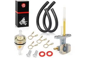 MOTO1988 Benzinhahn für Yamaha TTR90 TT-R90 TTR 90 E 2000-2007 5HN-24500-01-00