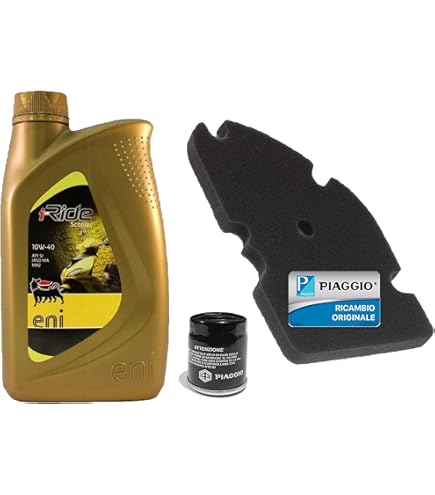 Inspektionskit Öl Castrol 10W40 Ölfilter Luft Kerzen Yamaha