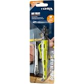 Lyra Dry L4498104 Deep Punch Marker with Sharpener and Clip + 3 Universal Graphite Leads in 2B, 0.3 cm for All Surfaces in Bl