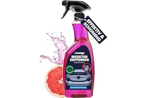 ‎LICARGO LICARGO Insektenentferner Auto 750ml – Effektiver Insektenreiniger für Auto, Caravan – Flugrostentferner, Baumharzentferner – Vogelkot Entferner Insektenreiniger Auto für Glas, Lack, Chrom, Kunststoff
