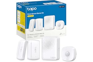 Tapo T30 KIT Sistema di Allarme, Antifurto, Allarme Casa senza Fili, 1 Sensore di Movimento e 2 Sensori di Finestra, Compatibile cogli Altri Dipositivi Smart, Avvisi Istantanei APP