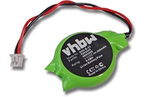 ‎VHBW vhbw Bateria BIOS kompatybilna z IBM ThinkPad T23, T30, T40, T41, T42, T43, T60, R40 2681, R40 2682, R40 2683 komputer Notebook (200 mAh, 3 V, Li-Ion)