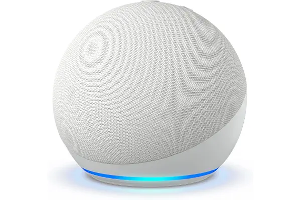 Echo Dot (Última generación) | Altavoz inteligente wifi y Bluetooth con Alexa, con sonido más potente y de mayor amplitud | Blanco