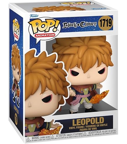 Funko Pop! Animation: Black Clover - Magna Swing - Figura de Vinilo Coleccionable - Idea de Regalo- Mercancia Oficial - Juguetes para Niños y Adultos - Anime Fans - Muñeco para Coleccionistas