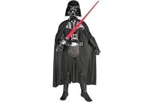 RUBIE'S Star Wars Deluxe Darth Vader Costum, wielobarwny, 9-12 Lat