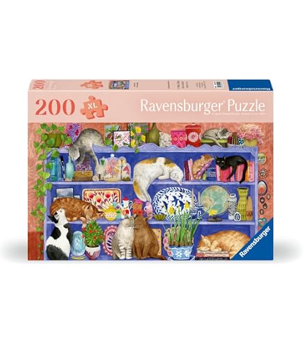 Ravensburger – Puzzle 200 Pièces – Colibris – Grandes Pièces – Support Inclus – Poster – Anti-fatigue – Fabriqué En Europe