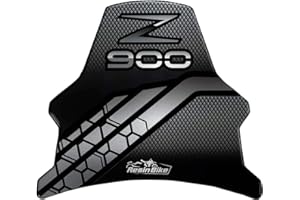 Resin Bike Naklejki motocyklowe kompatybilne z Kawasaki Z 900 2021. Ochrona obszaru kluczyka motocykla przed uderzeniami i zadrapaniami. Naklejka z żywicy 3D – Made in Italy