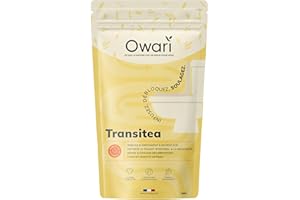 OWARI Transitea - Tisane Transit Anti Ballonnements et Ventre Gonflé - Infusion Fenouil pour Digestion Difficile et Ballonnements - Tisane Transit Intestinal 100% Végétale Fabriquée en France