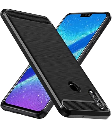 Handyhülle Für Honor 8X/View 10 Lite – Klapphülle Mit Kartenfach, Ständer & Schutzfolie (schwarz)