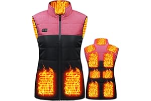 joyvio Beheizbare Weste für Männer und Frauen, leichte Heizjacken zum Skifahren, Eisfischen, Jagen