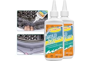 Sugemur Mould Remover, Large Capacity Mould Remover Gel, Household Mildew Removal, Mould and Mildew Cleaner for Toilet Washing Machine Seal Bathroom Kitchen Sink Tile Grout Stains, Pack of 1