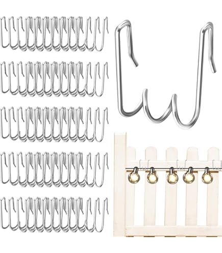 60 Pièces Crochets De Gouttière Pour Guirlandes Lumineuses Extérieurs Extérieures Inoxydable