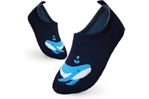 Vorvowry Pantofole Asilo Bambina Antiscivolo Ciabatte Bambino da Casa Morbido e Leggero Scarpe Calze Slipper Ragazzi Ragazze Suola In Gomma