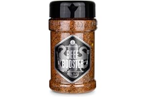‎ANKERKRAUT Ankerkraut Beef Booster, Rub Brisket und Steak Gewürz, Gewürzmischung für Fleisch, 230g im Streuer