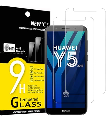 Cover Trasparente Con Delfini Per Huawei Y5 2018 - Custodia Sottile In Silicone TPU Morbida Antiurto E Antigraffio