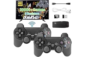 Jouet Garcon 6 7 8 9 10 Ans, Cadeau Garcon Fille 5-12 Ans Jeux pour Enfants Console Retrogaming Game Stick pour 8-10-12 Ans Anniversaire Cadeau Console de Jeux Portable Manette 9 10 11 Ans Jouet Fille
