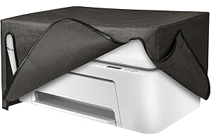 kwmobile Cover kompatibel mit HP DeskJet 4120e / DeskJet 4155e - Tasche Hülle Drucker - Staubschutzhülle Schutzhaube Schutzhülle - Dunkelgrau