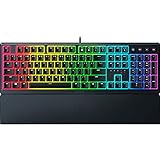 Razer Ornata V3, Tastiera da Gioco a Basso Profilo, Interruttore Ibrido Mecha-Mecha, Copri Tasti rivestiti UV, Poggiapolsi Ma
