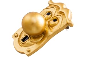 ASVP Shop Broche en résine Alice au pays des merveilles, doré, Taille Unique