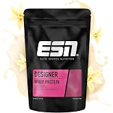 ESN Designer Whey Protein, Vanilla, 1 kg | Up to 23g of protein per serving - Made in Germany