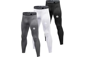 MEETWEE spodnie kompresyjne męskie sportowe legginsy - Legginsy Mężczyźni