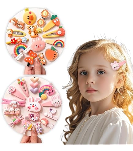Fermagli per capelli per bambine, accessori colorati