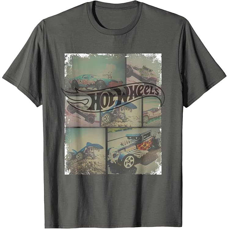 T-shirt Hot Wheels Legends Tour - Imprimé Recto-verso - Taille 2XL - Noir Heather - Neuf Avec étiquettes