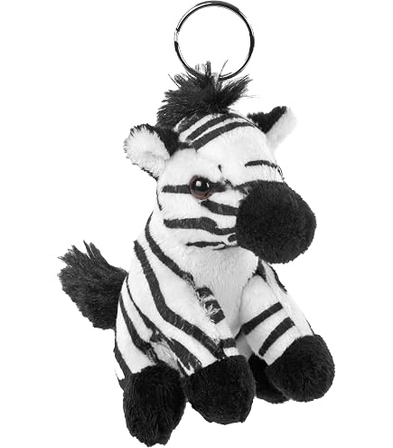 Wild Republic EcoKins Mini Zebra Stuffed Animal – Eco-Friendly Plush Made From Recycled Bottles
