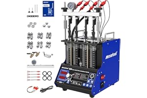 MOTOCOCHE V209 Limpiador de Inyectores de Coche, 4 Cilindros para Inyectores GDI EFI FSI, Lmpiador para Coches y Motocicletas