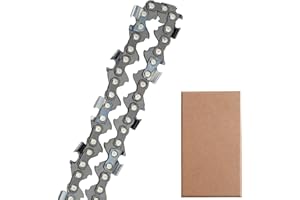Chaîne de tronçonneuse Faible Rebond 0,325 pouce 74 maillons 1,6mm 45cm Compatible pour S-tihl 024 026 028 MS240 MS260 MS270 MS280