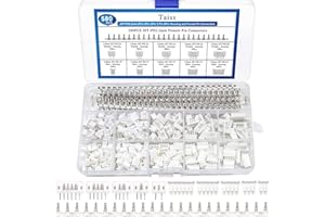 Taiss 580 Stück JST PH 2.0 Stecker Kit 2/3/4/5/6-poliges JST Adapter Männlich und Mutter Stecker PH 2.0mm jst Kabel SteckerAdapter F-066-580PCS