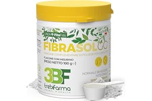 Trebifarma Fibrasol GG, Regolarità Intestinale di Cane e Gatto - Mangime Complementare in Polvere con Prebiotici Contro Diarrea, Colite e Stipsi - Facile da Somministrare – 100g