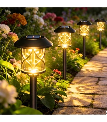 LEEMASING 4 luci solari a forma di zampa di cane da giardino, lanterna a LED da 7,6 cm, lampada per esterni, giardino, sentiero, paesaggio, passerella, cortile (bianco freddo