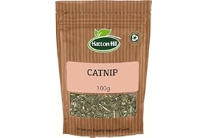 Extra Strong Catnip Herb 100g – Premium Natural Catnip for Cats – Long Lasting & Potent – by Hatton Hill