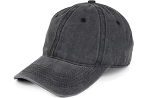 styleBREAKER Unisex Baseball Cap Vintage Look verstellbar 6-Panel Cappy in Washed Optik mit gebogenem Schirm Baumwolle Retro Cap Damen und Herren