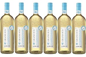 Grand Sud - Alkoholfreier Weisswein, Frischer und süffiger Chardonnay (6 x 1 L)