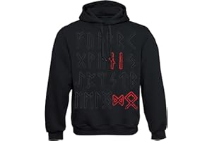 BADDERY T-Shirt: Valknut Skull - Wikingów Shirt dla mężczyzn kobiet mężczyzn mężczyzn kobiet - Norwegia Thor Wotan Odin - Viking-s - Metal LARP Bike-r - Thorshammer Mjölnir - Götter - Pomysł na prezent