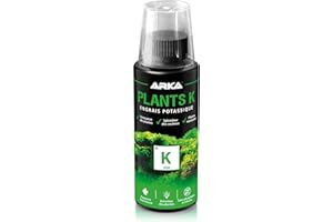 ARKA Plants K - Fertilisant potassique supérieur pour Plantes Aquatiques, stimule Croissance vigoureuse en Aquariums d'eau Douce, sans nitrates/phosphates