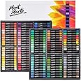 MONT MARTE Oil Pastels Signature 120pc, 120 Assorted Colors, Vibrant Oil Pastel Set, Great Blending and Layering, Ideal for Art, Craft, Coloring and Sketching