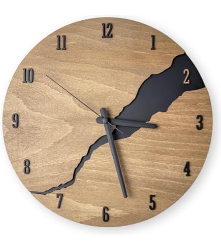 Orologio contemporaneo - CUCÙ - DIAMANTINI & DOMENICONI - a muro / analogico / in legno