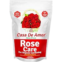 Casa De Amor Rose Care Organic Essential Fertilizer for Rose Plants-2 KG