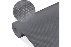 tekenewbse Tappetino Cucina, 44cmx500cm Tappetino Antiscivolo, Rivestimento Cassetti, Antiscivolo Rotolo Plastica Non-Adesivo EVA per Mensola Frigorifero Tavolo Mobile Cucina Ripiani