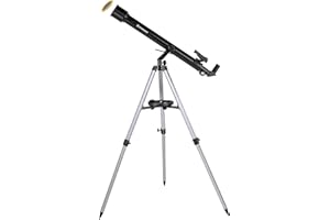 Bresser Stellar 60/800 AZ - Lunette astronomique avec Adaptateur pour Smartphone