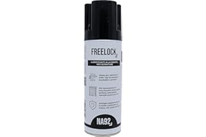 FREELOCK PRO Lubrificante Spray alla GRAFITE ideale per lubrificare tutti i tipi di serrature, lucchetti, cerniere, portoni, garage, porte basculanti 200 ML, NA92 PRO (1 pezzo)
