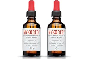 GIFTS BY L 2x Mykored Nail Tincture Athlete's Foot Verrucae Fungal 50ml Ideal For, nail fungal treatment, antifungal nail treatment, mykored nail fungal treatment