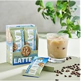 Kahve D&uuml;nyası &Ouml;zel Seri Soğuk Caffe Latte Rafine Şeker İlavesiz 10'lu